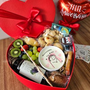 imagem do produto Box de café Premium - Coração vermelho 