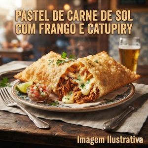 imagem do produto Pastel carne e frango catupiry 