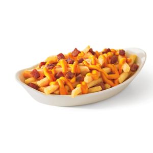 imagem do produto Batata frita com cheddar e bacon 400g(Peso congelado)