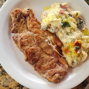 imagem do produto Couve flor gratinada com bacon calabresa requeijão e creme de leite