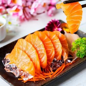 imagem do produto Fatia sashimi salmão 5 unid