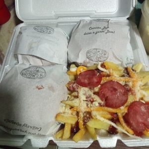 imagem do produto COMBO 3 - 3 X-CALABRESA OU BACON + FRITAS