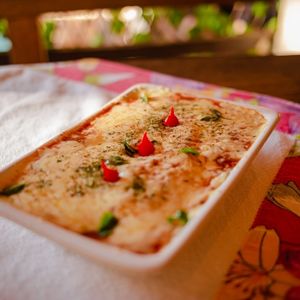 imagem do produto Parmegiana de Tilápia ou Bovino ou Frango