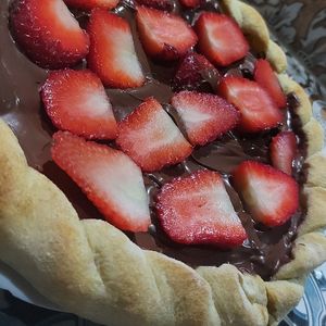 imagem do produto Pizza Chocolate com Morango