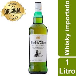 imagem do produto WHISKY BLACK WHITE  1L 