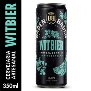imagem do produto CERVEJA WITBIER COENTRO E LARANJA BADEN BADEN LATA 350ML