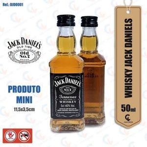 imagem do produto WHISKY JACK DANIELS N° 07 MINI 50ML 