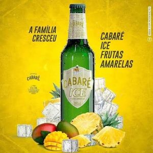 imagem do produto CABARÉ ICE FRUTAS AMARELAS 275ML/ GELADA 