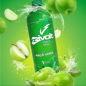imagem do produto ENERGÉTICO BIVOLT MAÇÃ VERDE 1L - UNIDADE GELADA