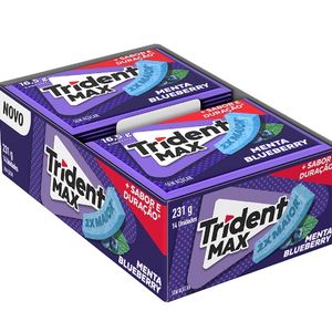 imagem do produto CHIC. TRIDENT MAX MENTA BLUEBERRY UNIDADE