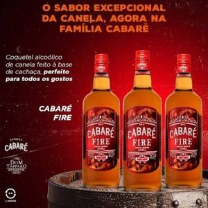 imagem do produto CACHAÇA CABARÉ FIRE (CANELA) 1000ML