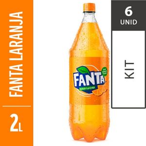 imagem do produto REFRI.FANTA LARANJA 2LT UNI. GELADA.
