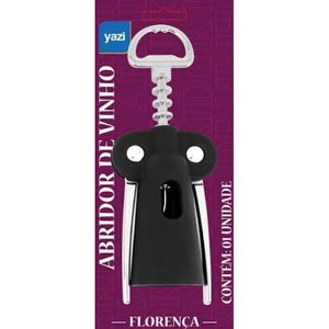 imagem do produto ABRIDOR DE VINHO E GARRAFA YAZI FLORENÇA