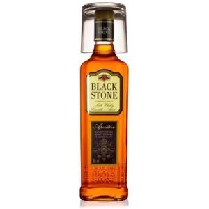 imagem do produto KIT APERITIVO DE WHISKY BLACK STONE + COPO