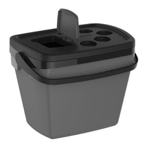 imagem do produto CAIXA TÉRMICA 35 LITROS C/ TAMPA DE ACESSO RÁPIDO SOPRANO
CINZA