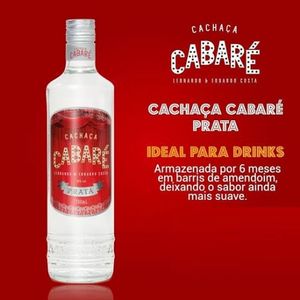 imagem do produto CACHAÇA CABARÉ PRATA 700ML