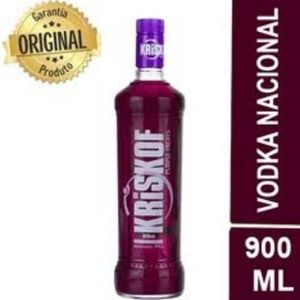 imagem do produto VODKA KRISKOF PURPLE FRUTS 900ML