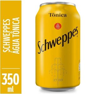 imagem do produto ÁGUA TONICA SCHWEPPES LATA 350ML - UNIDADE GELADA