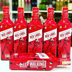 imagem do produto WHISKY RED LABEL EDI. ESPECIAL LA CASA DE PAPEL 750ML