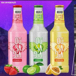 imagem do produto ICE OUSADIA VD MORANGO 275ML/ GELADA 