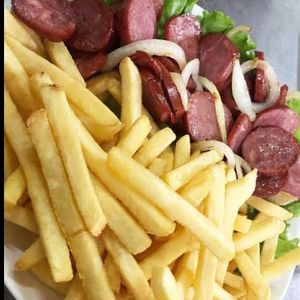 imagem do produto Fritas e linguiça