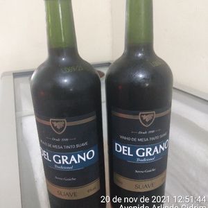 imagem do produto Vinho 🍷 Del grano 750m suave