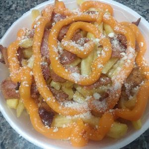 imagem do produto Bata frita com cheddar e bacon queijo ralado