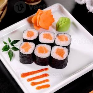 imagem do produto Hossomaki de Salmão 8 unidades 