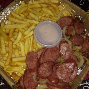 imagem do produto Calabresa com fritas- P