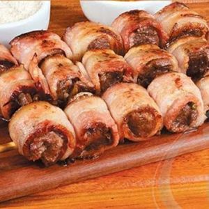 imagem do produto Fraldinha no bacon   (Novidade)😋