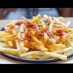 imagem do produto Batata frita cheddar e bacon (grande)