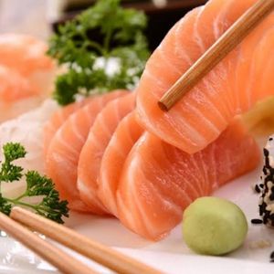 imagem do produto Sashimi de salmão (6 peças)
