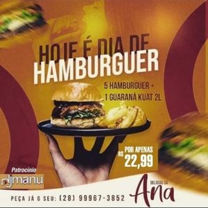 imagem do produto Combo 5 hambúrgueres