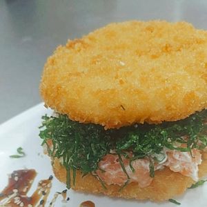 imagem do produto Hamburmaki salmão 