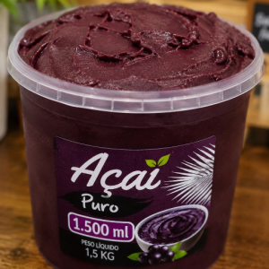imagem do produto Pote 1,500 L Açaí puro
