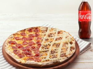 imagem do produto Pizza Gigante 40cm + coca cola 1,5l
