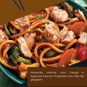 imagem do produto Yakissoba Grande de Frango sem Molho 🥢