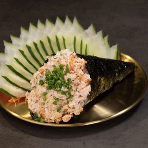 imagem do produto Temaki Salmão Grelhado sem Arroz