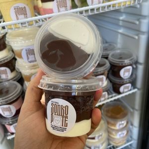 imagem do produto MINI POTE - NINHO C/BRIGADEIRO (140ML)