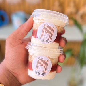 imagem do produto MINI - POTE ROMEU E JULIETA (QUEIJO COM GOIABADA)