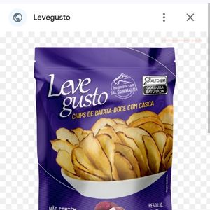 imagem do produto Chips De Batata doce Leve Gusto 45g 