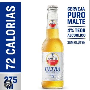 imagem do produto CERVEJA AMSTEL ULTRA LONG NECK 275ML