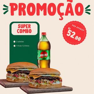 imagem do produto COMBO 2 Saladas + guaraná fruki 1,5 Litros