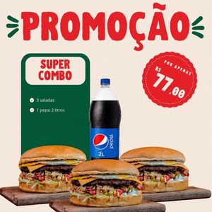 imagem do produto COMBO 3 Saladas + Pepsi 2 Litros