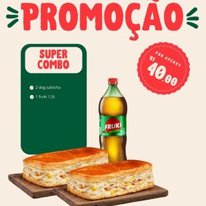 imagem do produto COMBO 2 dog salsichas + fruki 1,5 Litros