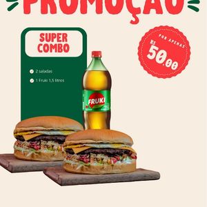 imagem do produto COMBO 2 Saladas + guaraná fruki 1,5 Litros