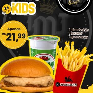 imagem do produto COMBO PICANHA KIDS                      1 PICANHA KIDS +                      1 BATATA P +                       1 GUARACAMP OU GUARAVITA