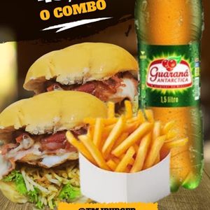 imagem do produto COMBO PROMOÇÃO N°4 = 2 X TUDO + 1 BATATA M + 1 GUARANÁ ANTÁRTICA 1,5L