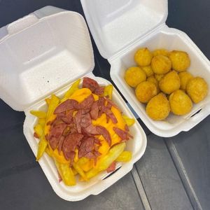 imagem do produto Combo 1(1 batata+15 salgadinhos) so frango