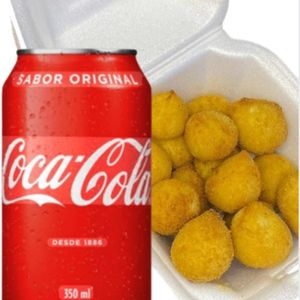 imagem do produto combo salgado 1( 15 salgados e 1 coca lata)